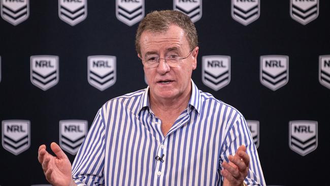 NRL Head of Football Graham Annesley has warned coaches not to fall into the same old traps. Picture: AAP