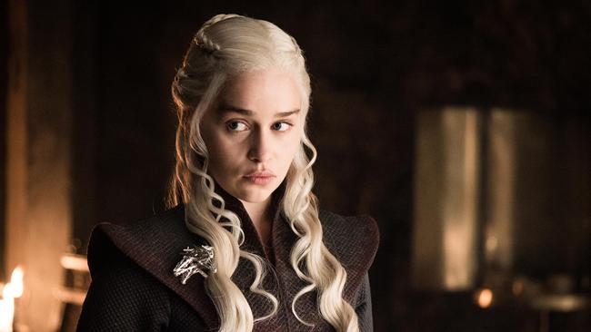 But there are exceptions. This Game of Thrones character, Daenerys Targaryen, was someone’s inspiration. Picture: HBO