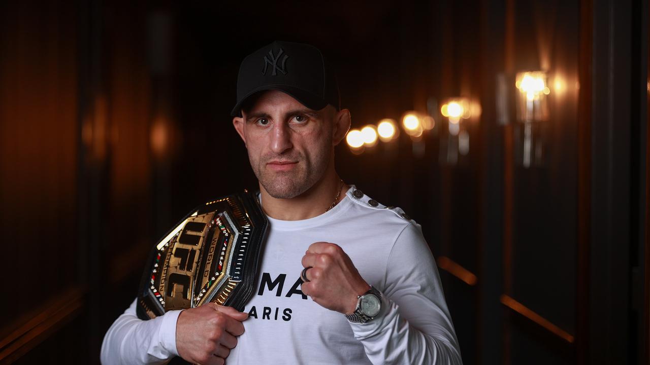 Australia’s UFC featherweight champ Alex Volkanovski. Picture: Justin Lloyd.