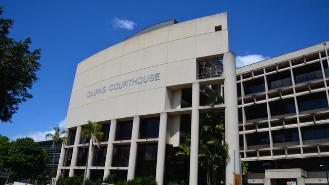 Harry Vernon Samual Frank, 31, pleaded guilty in Cairns Magistrates court to six charges of assault, wilful damage, possessing a knife in a public place and stealing.