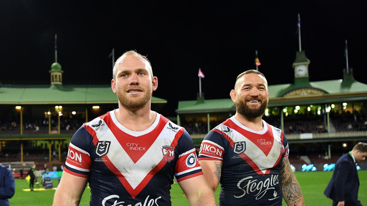 Matt Lodge and Jared Waerea-Hargreaves have formed a strong combination. NRL Imagery