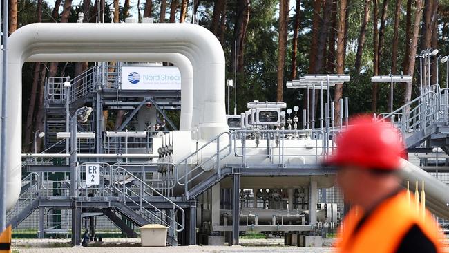 Russia has halted the Nord Stream 1 pipeline, raising fears of even higher gas prices for a dependent Germany. Picture: Reuters/The Times