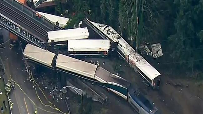 Train derailment: Amtrak train falls off bridge six months after ...