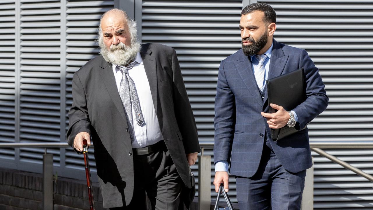 Kagadour Hanna Kokozian (left) is facing allegations he helped conceal an indictable offence and hindered the police investigation. Picture: NCA NewsWire / Dylan Coker