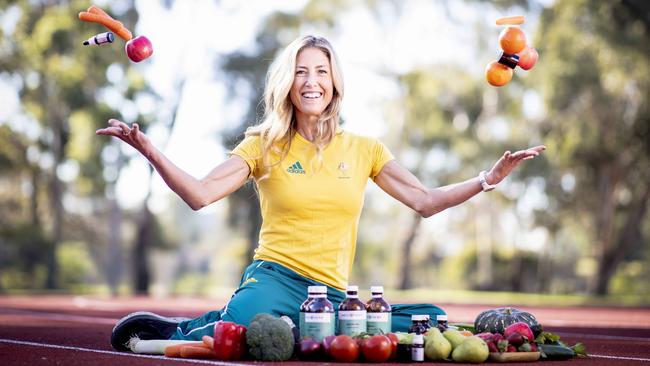 Kate Smyth was an Olympic track and field runner who is now a naturopath. Picture- Nicole Cleary