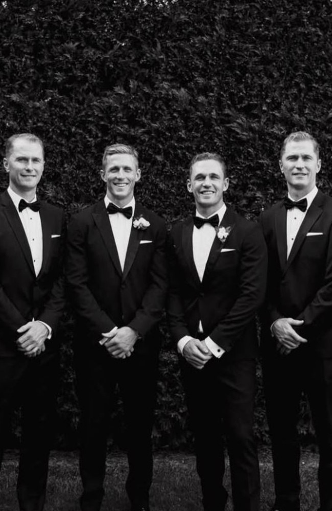 Joel Selwood has shared a moving tribute to his older brother Troy. Picture: Instagram