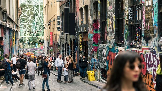 Hosier Lane and Fed Square could have a pedestrian link.