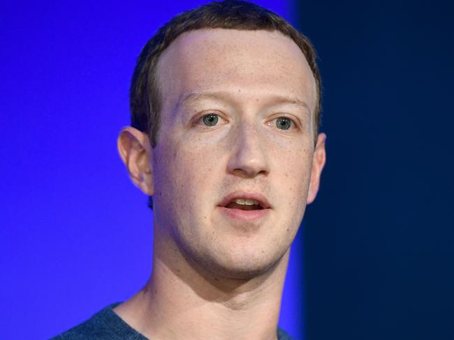 (FILES) In this file photo Facebook CEO Mark Zuckerberg speaks during a press conference in Paris on May 23, 2018. - Facebook chief Mark Zuckerberg said in an interview published July 20, 2020 he has "no deal of any kind" with President Donald Trump on content moderation on the social media giant. Zuckerberg, in an interview with Axios, rejected the "speculation" that Facebook had an arrangement that gives the president free rein on the platform."Let me be clear: There's no deal of any kind," Zuckerberg told the news site. (Photo by BERTRAND GUAY / AFP)