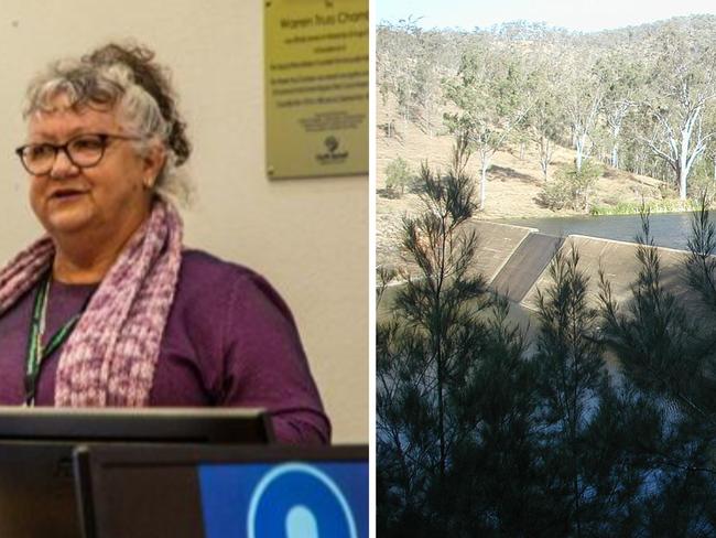 Cr Jane Erkens has been campaigning to reopen access to McCauley Weir.