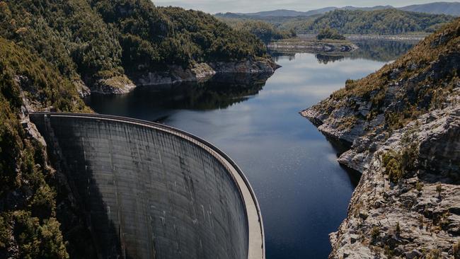 Gordon River Dam. Picture: Moon Cheese Studio/Brand Tasmania