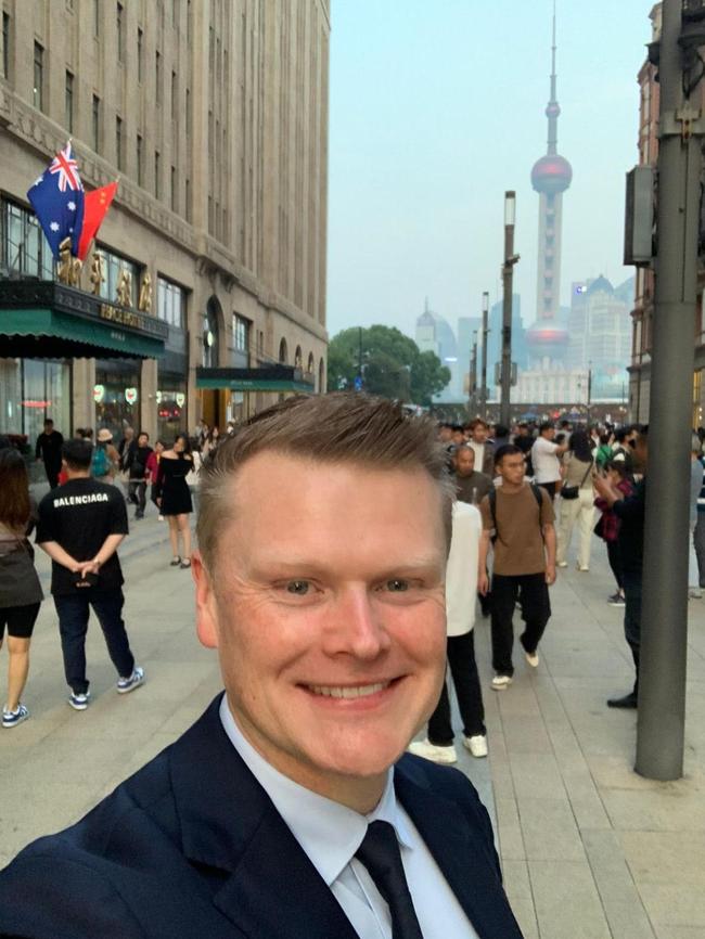 Keith Wolahan in Shanghai.