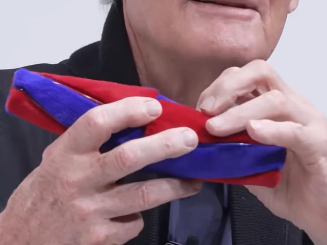 The Dyson PencilVac has four conical brush heads that will spit out hair in order for it to be easily disposed of. Picture: Supplied