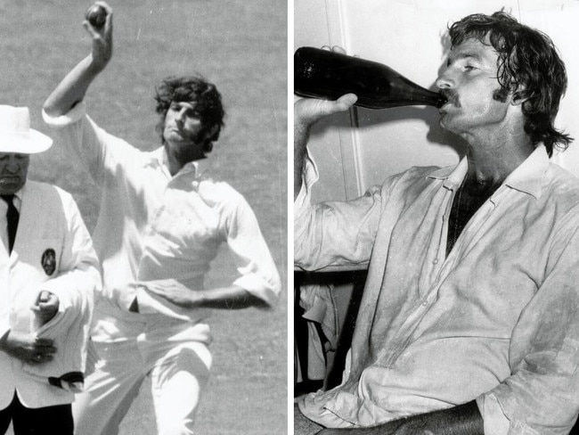 Australian cricket legend Dennis Lillee.