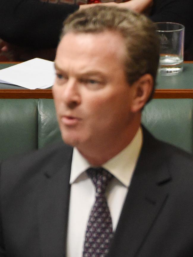 Federal Industry Minister Christopher Pyne.