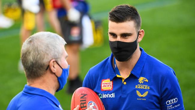 Elliot Yeo is available at a bargain price after injury troubles in the past three years. Picture: Daniel Carson/AFL Photos via Getty Images