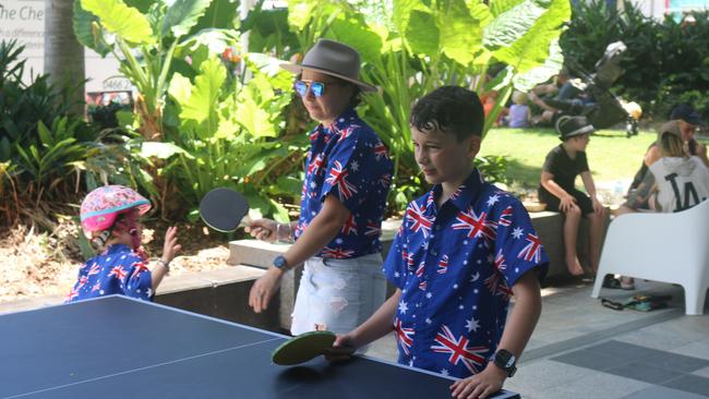 Australia Day celebrations at the Nicholas Precinct, Ipswich. January 26, 2023. Picture: Nicola McNamara