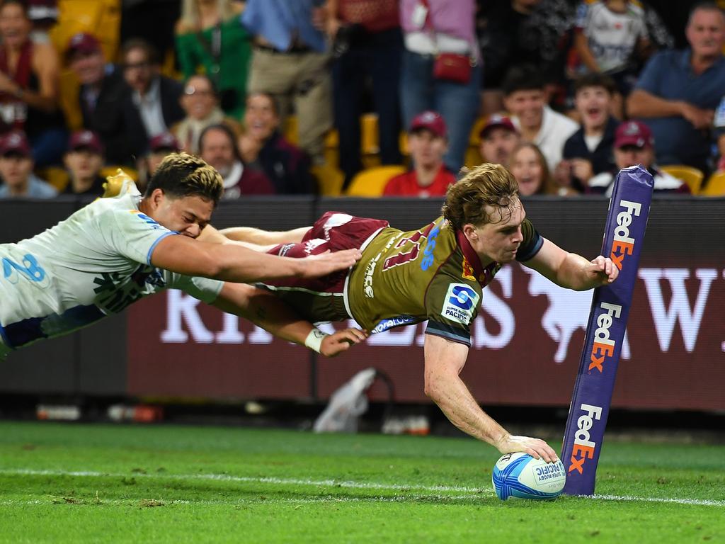 Tim Ryan’s spectacular finish for the Reds. Picture: Getty Images