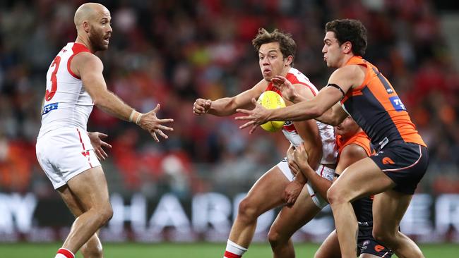 Terry Wallace expects the Swans to prove too strong for the Giants. Picture: AAP.