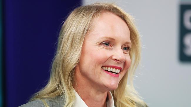 Minister Sarah Courtney resigns from government effective immediately. Picture: Nikki Davis-Jones