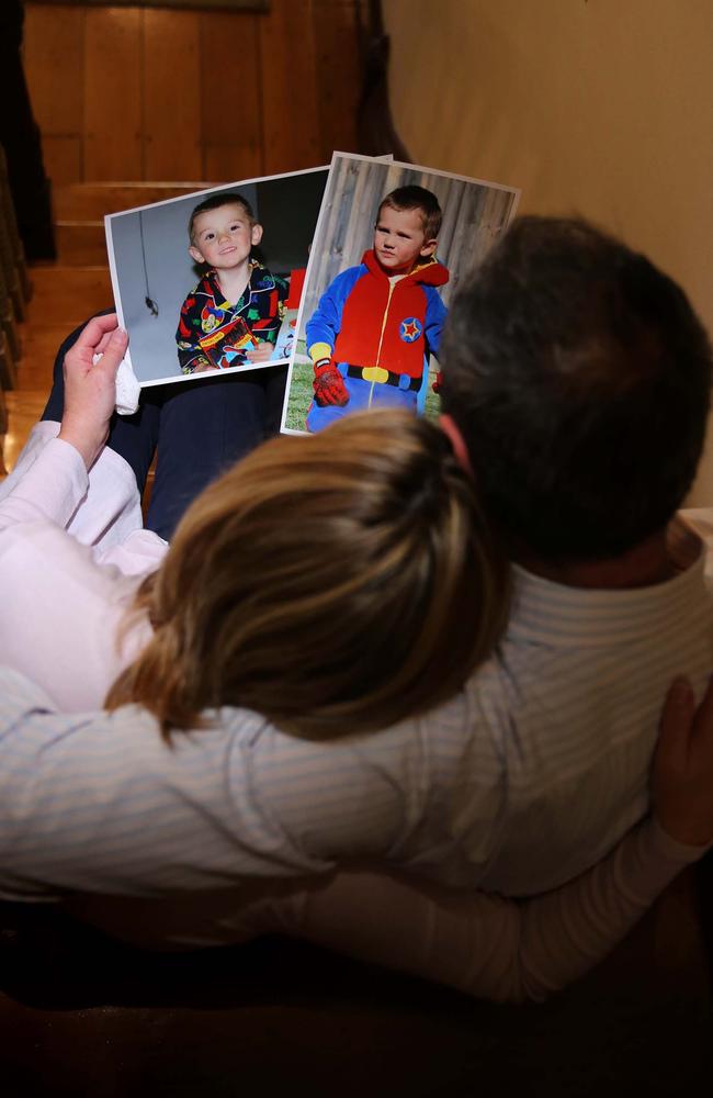 Names of William Tyrrell’s foster parents (above) cannot be revealed because of child protection laws.