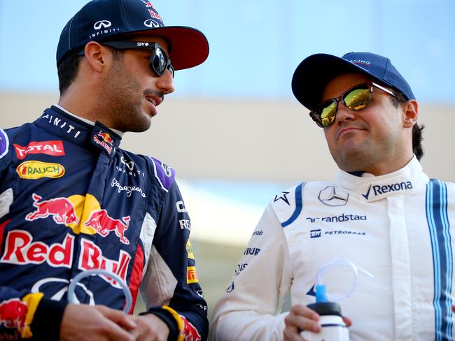 Ricciardo thinks it’s strange Massa would come out of retirement.