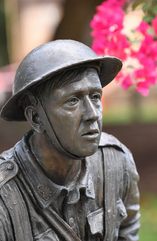 Gallipoli to Armistice memorial in Maryborough. Photo: Alistair Brightman