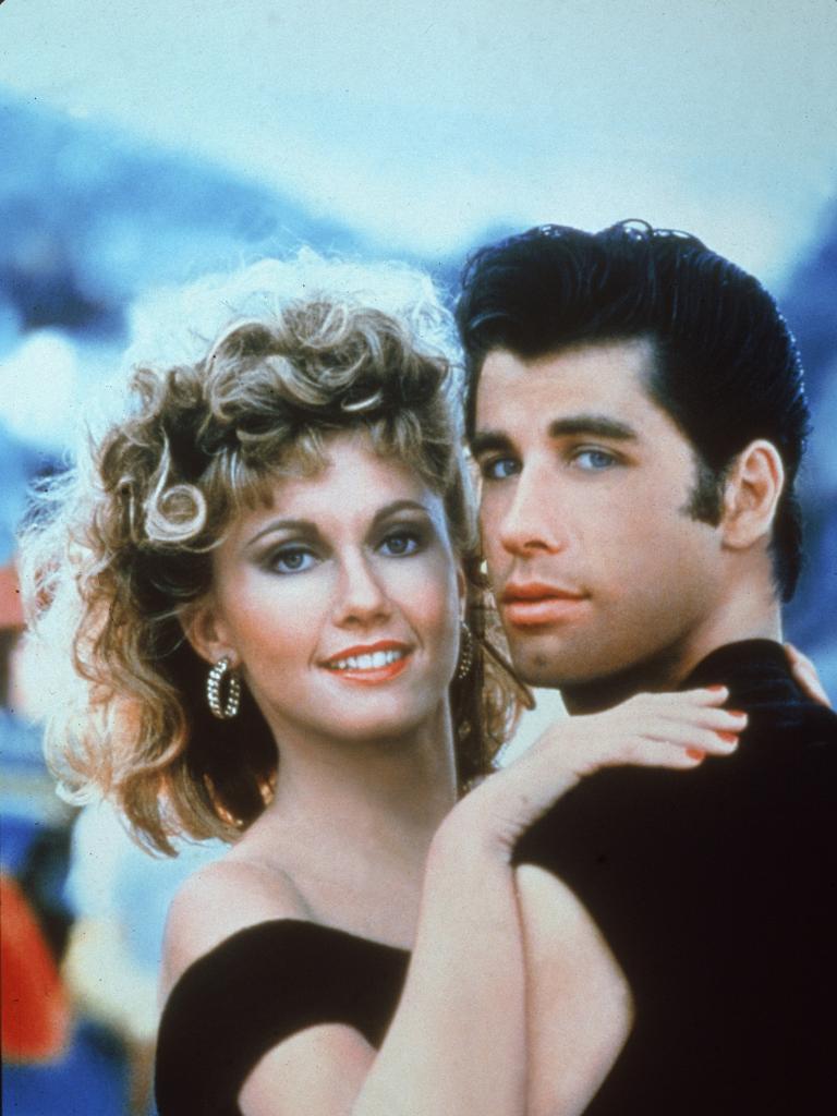 Newton-John became world famous after staring in the 1978 film Grease. Picture: Paramount Pictures/Fotos International/Getty Images