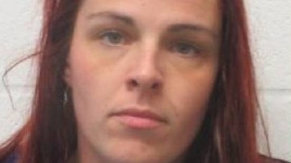 Rebecca Sawka aka Rebecca Mills, 28, appeared in Melbourne County Court to plead guilty to her role in the armed robbery of a Castlemaine couple on July 5 2020. Picture: Victoria Police