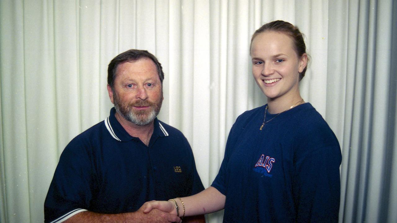 Harry Spencer and Jennifer Screen in 1999. Picture: Debbie Druce / The Chronicle