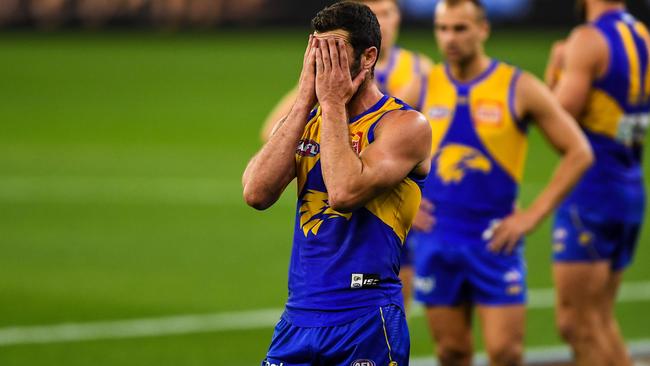 West Coast should never have been in an elimination final. They should have finished top four. Picture: Getty