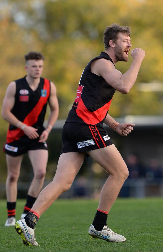 Lachlan Hansen joined Pascoe Vale this year.