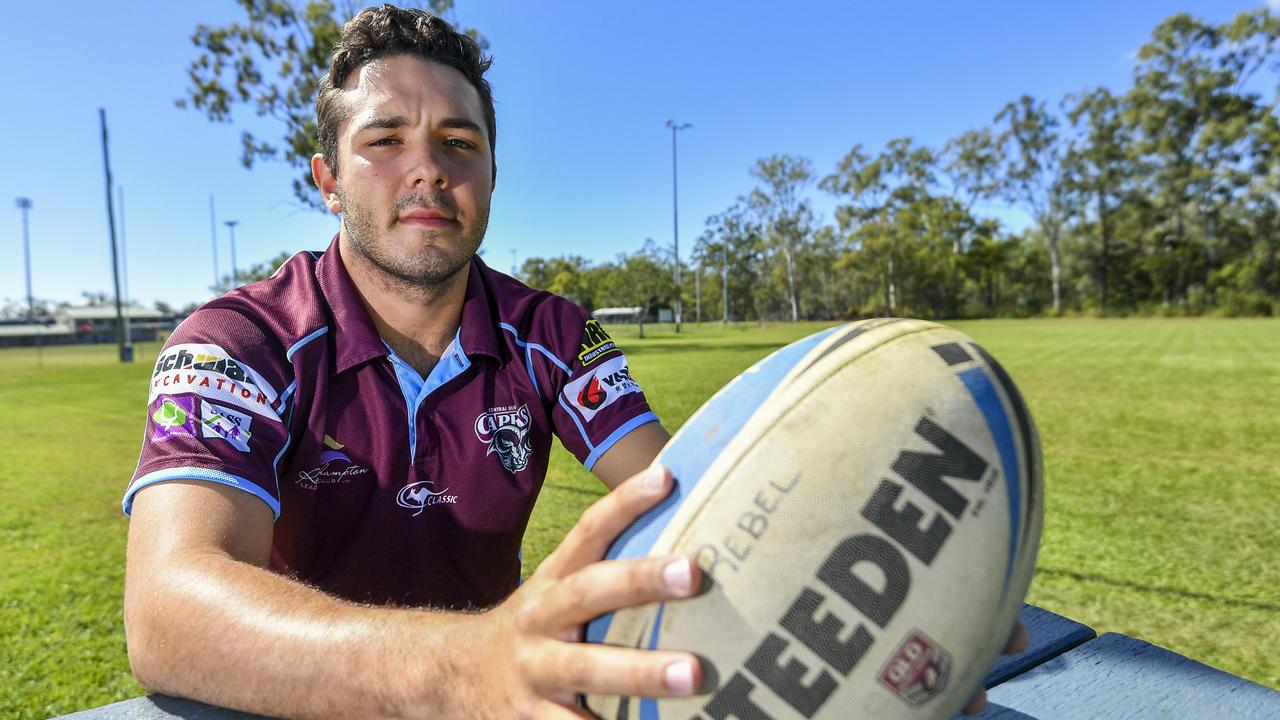 Under-18 Capras player Lyncoln Rebel is one of Gladstone's brightest young rugby league prospects.