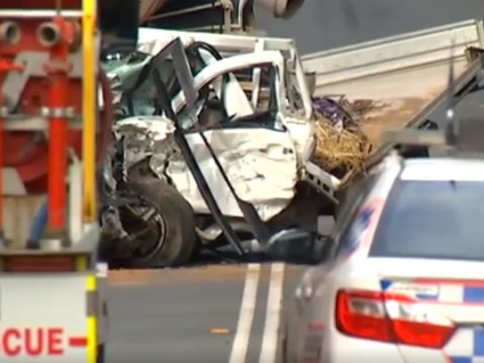 Anthony Walsgott is out of a coma and back at home after surviving a horrific crash at Landsborough Maleny Rd.