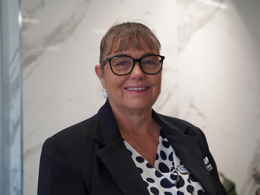 Councillor Alison Jones shortly before giving a speech to her peers about why they should choose her as the new deputy mayor of Mackay Regional Council. Ms Jones said she would exercise due diligence and care if chosen and support her peers to learn the ropes of council while continuing to be a brand ambassador for the region. Picture: Heidi Petith