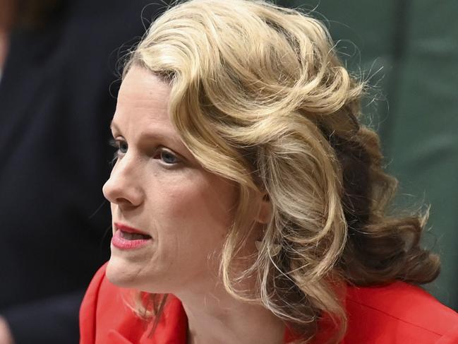 CANBERRA, AUSTRALIA, NewsWire Photos. NOVEMBER 27, 2023: Minister for Home Affairs, Clare O'Neil during Question Time at Parliament House in Canberra. Picture: NCA NewsWire / Martin Ollman