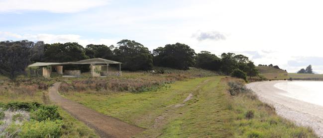 A picnic shelter at Shelley Beach. Picture: SUPPLIED