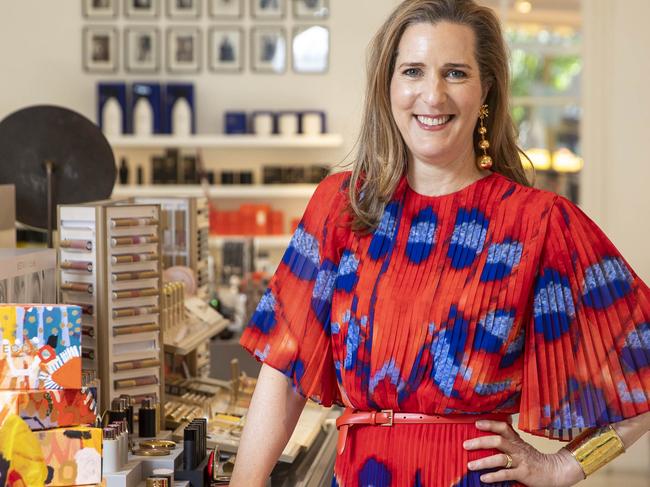 03/12/2021 Founder of Mecca Cosmetica, Jo Horgan has announced their new store in Melbourne to open in 2023, which will be almost twice the size of its Sydney flagship, which is already the largest beauty outlet in the southern hemisphere. Aaron Francis/The Australian