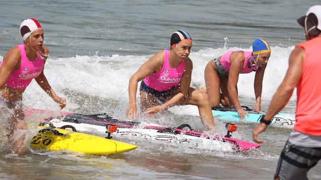 Umina's Jemma Smith (centre) won the top award at the Australian championships.