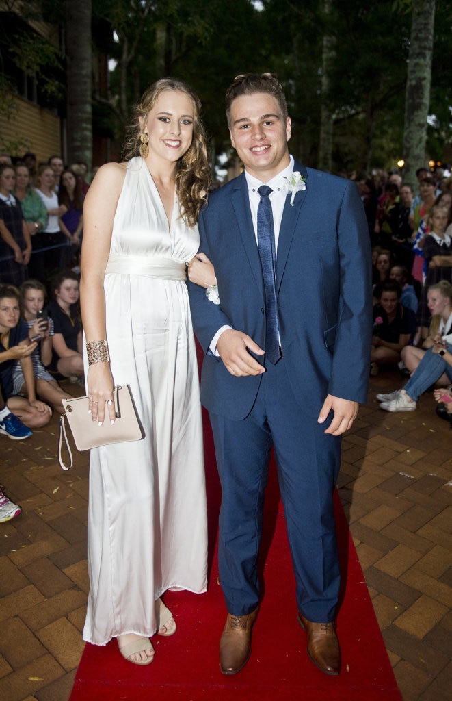 ( From left ) Brianna Ott and Louis Knoesen. Picture: Nev Madsen
