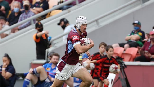 University 11. Kye Oates, University vs GPS, Premier Rugby grand final, Suncorp Stadium, Milton. Picture: Liam Kidston.