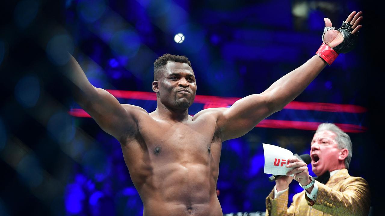 Cameroon's Francis Ngannou left the UFC a champion.