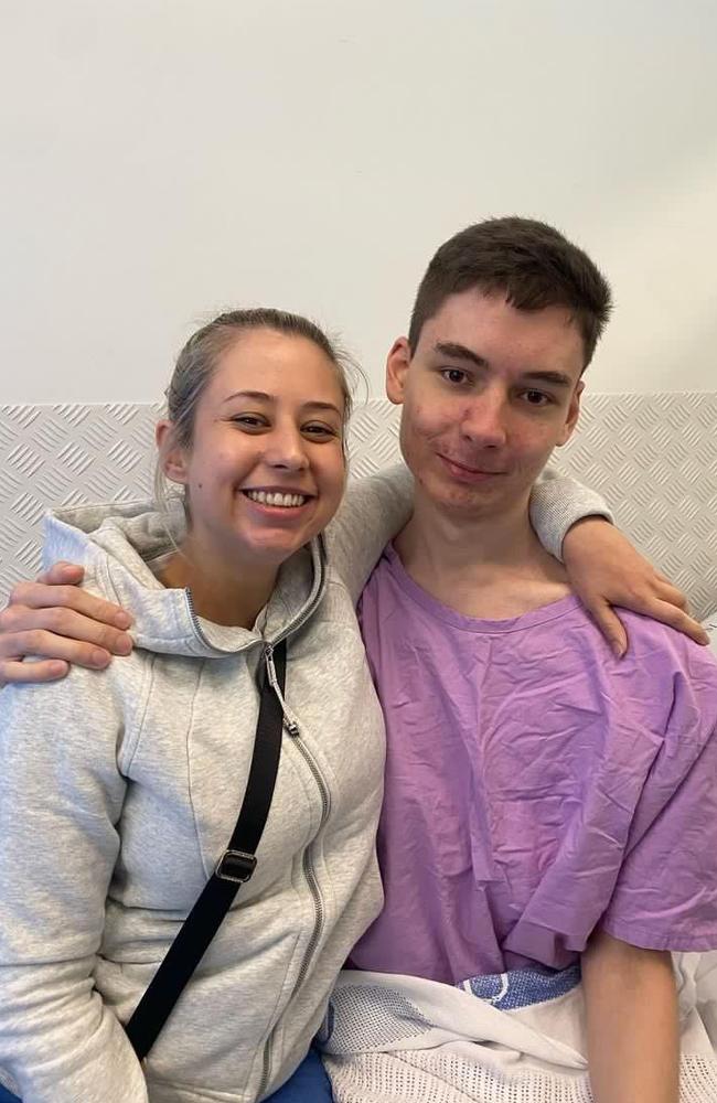 Renee's brother was able to get help because of her. Picture: Supplied