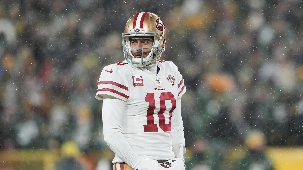 NFL Playoffs 2022: Jimmy Garoppolo reaction to beating Aaron Rodgers and  the Green Bay Packers; results, news