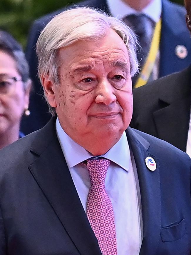 United Nations Secretary-General Antonio Guterres