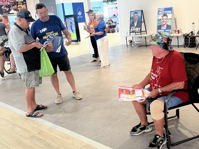 Early voters have their say at the Bay Plaza on October 16 for the 2024 State Election.