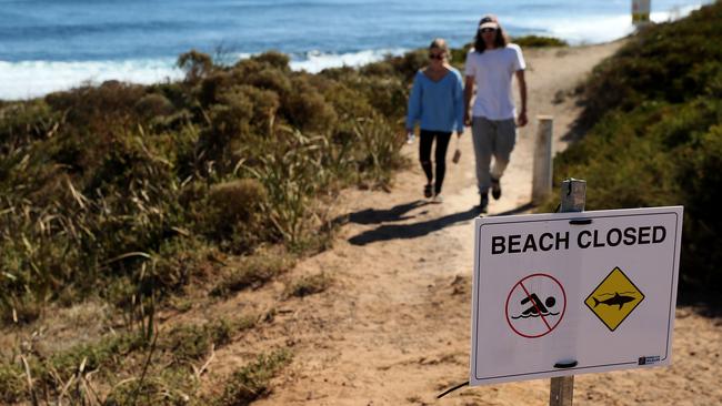 16/04/2018Cobblestone Beach where the 1st attack occurred this morning2 shark attacks today down near Cowaramup Bay near Margaret river.Pic Colin Murty The Australian