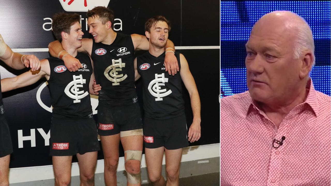 Carlton's win over Adelaide left club great Mark Maclure proud.