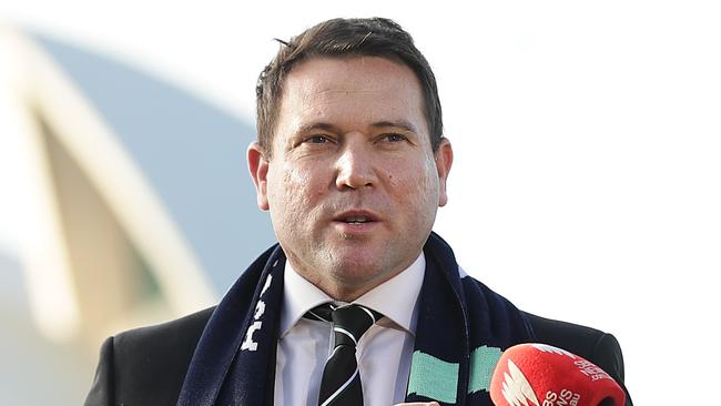 Football Federation Australia chief executive officer James Johnson. Picture: Getty Images