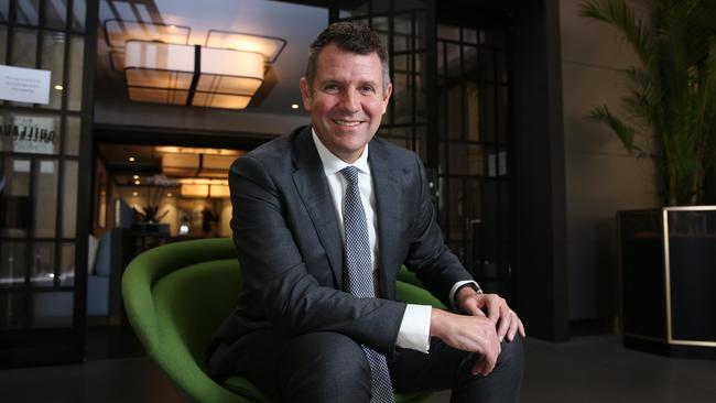 Mike Baird will wind up at NAB on April 15 with an “open mind” to the future. Picture: Britta Campion