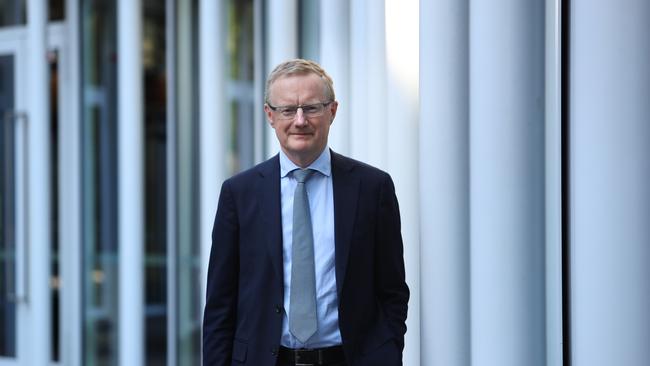 Reserve Bank governor Philip Lowe. Picture: Kym Smith